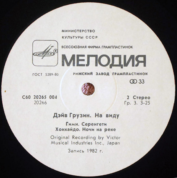 Дэйв Грузин. На виду