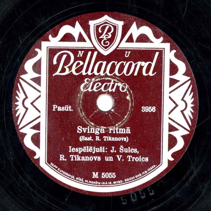 Iespēlējuši: J. Šulcs, R. Tikanovs un V. Troics — Svinga ritmā / Bukareste