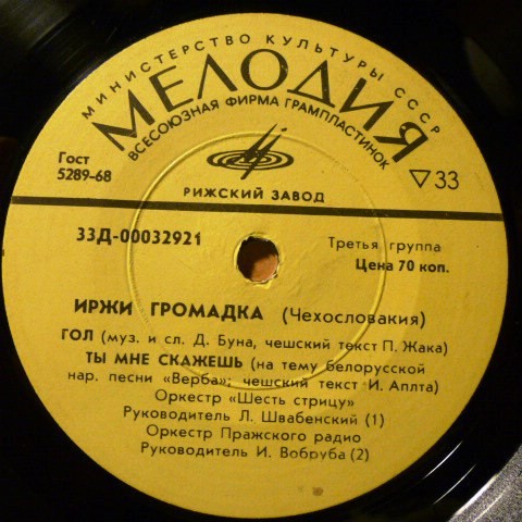 Иржи ГРОМАДКА (Чехословакия)