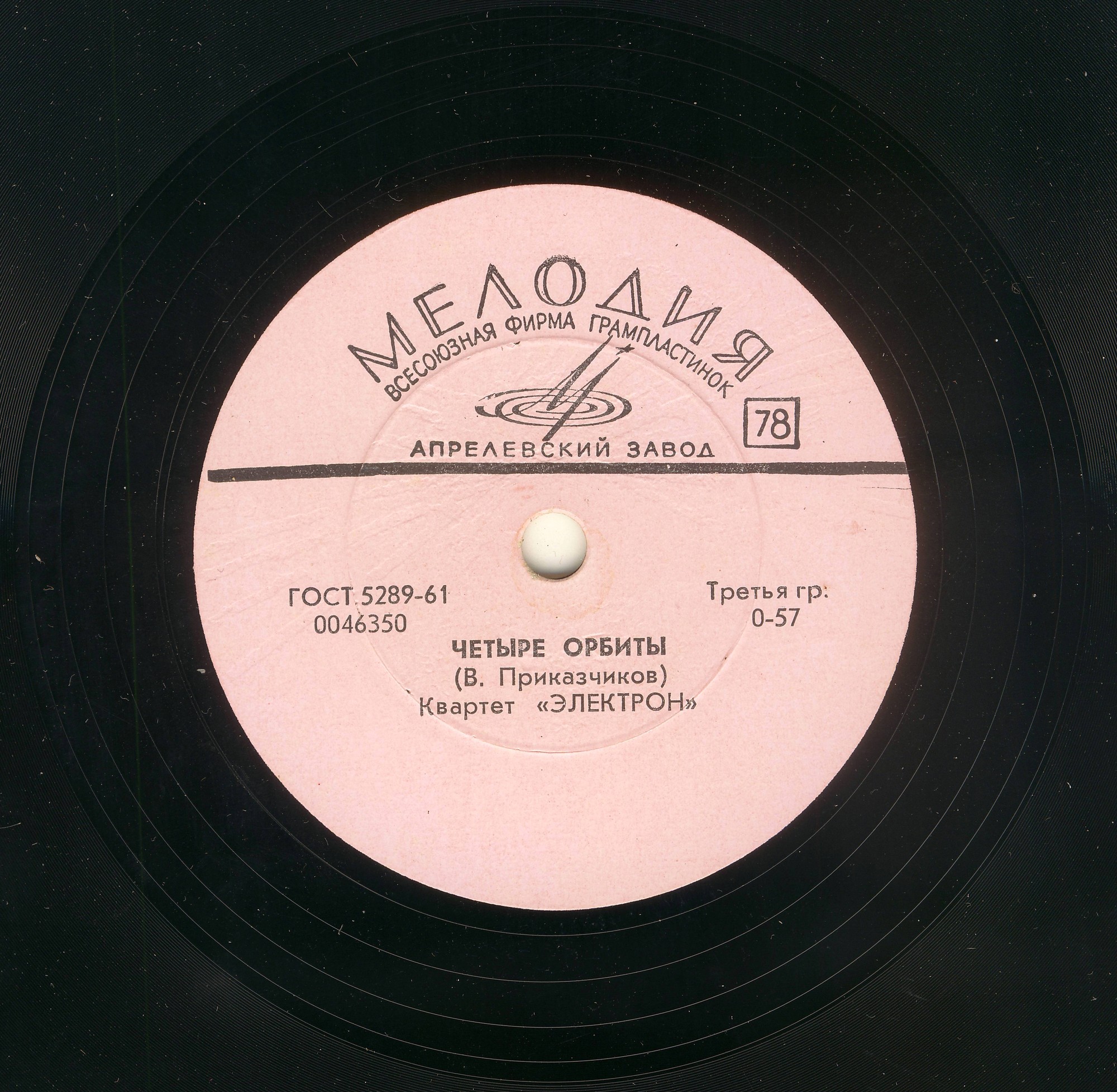 Квартет "Электрон" - Весёлые туристы / Четыре орбиты