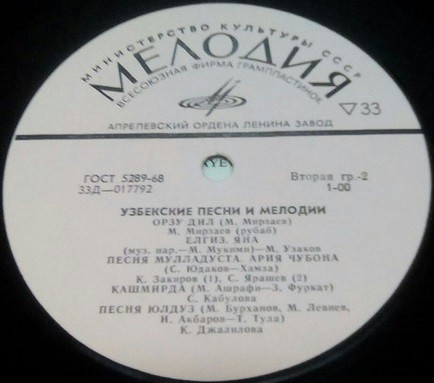 Узбекские песни и мелодии
