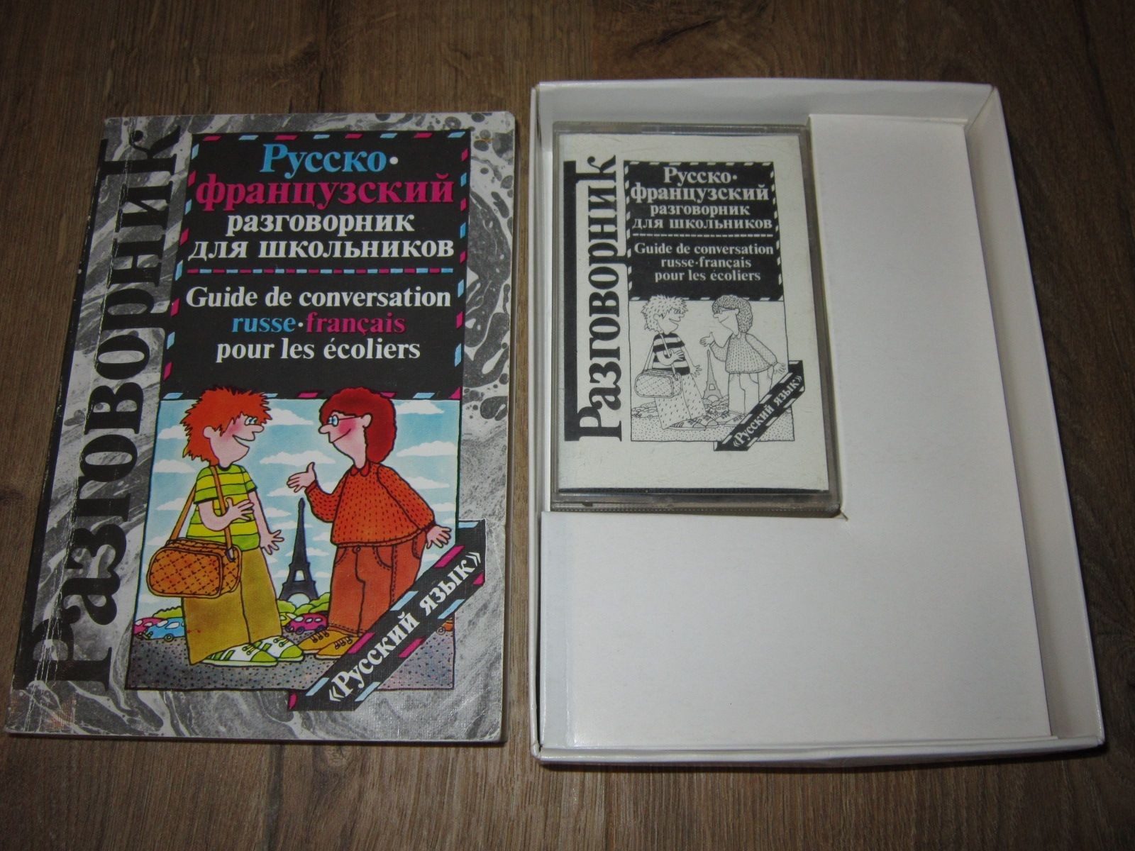 Русско-французский разговорник для школьников