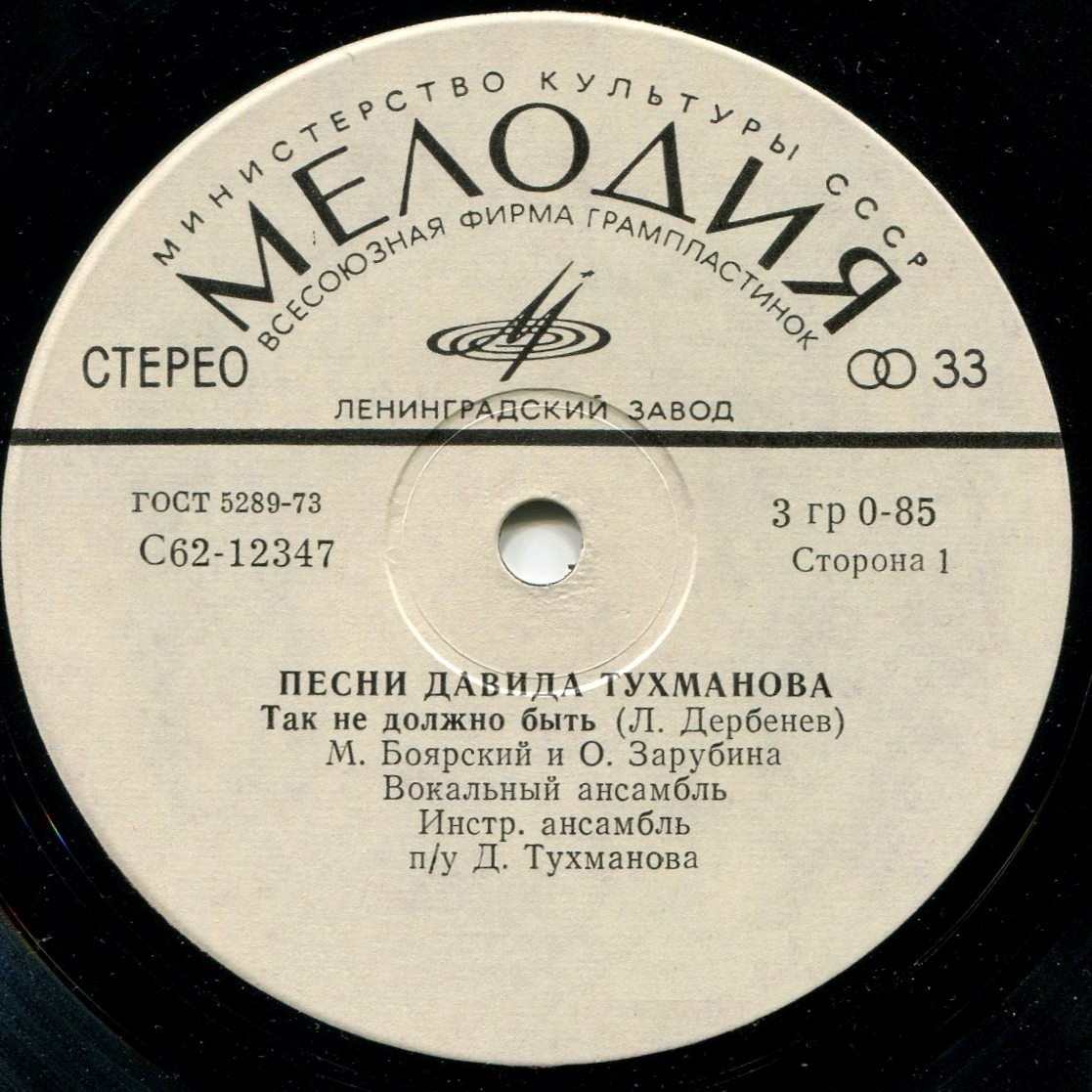 Песни Давида Тухманова