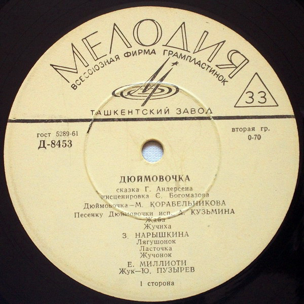 Г. Х. Андерсен. Дюймовочка