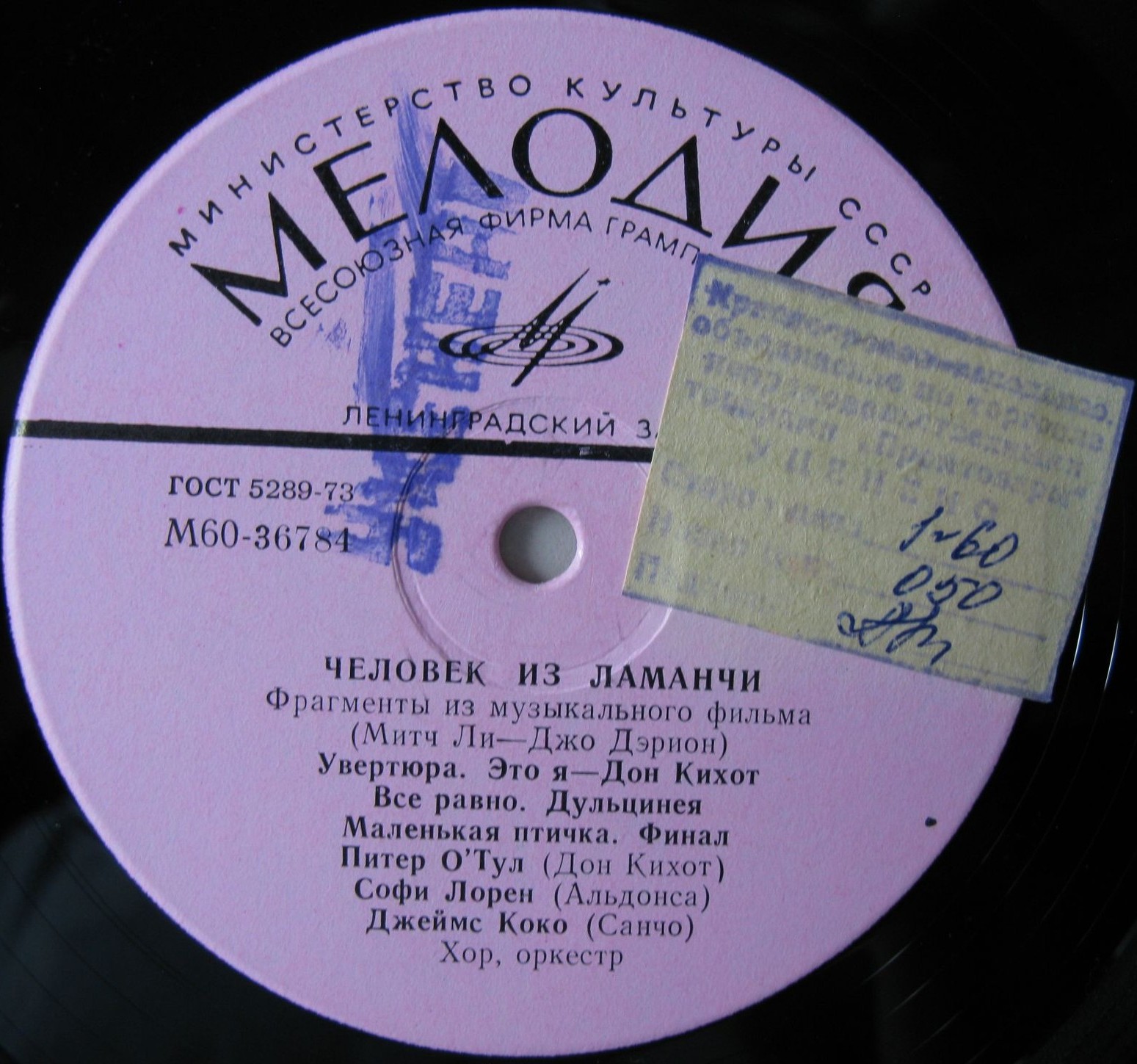 Музыка из к/ф «Звуки музыки». «Человек из Ламанчи»