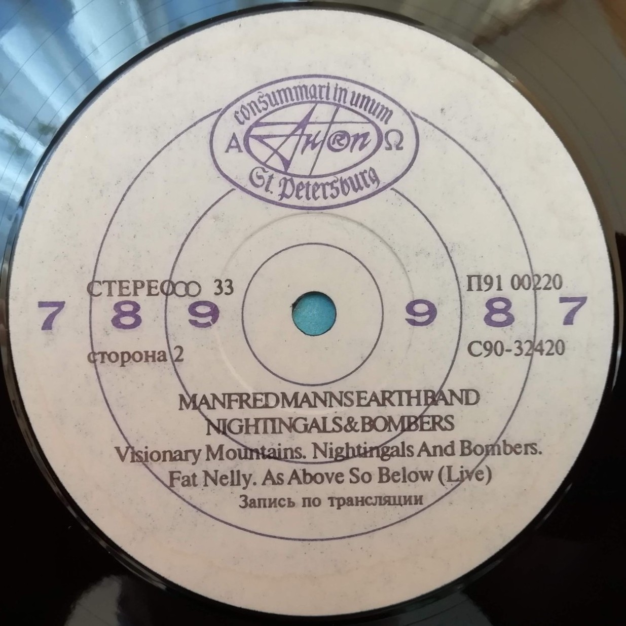MANFRED MANN'S EARTH BAND. Nightingales & Bombers