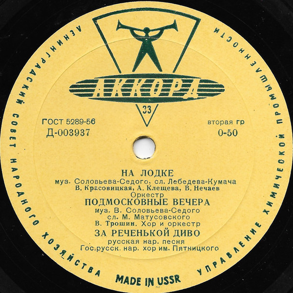 СОВЕТСКИЕ ПЕСНИ