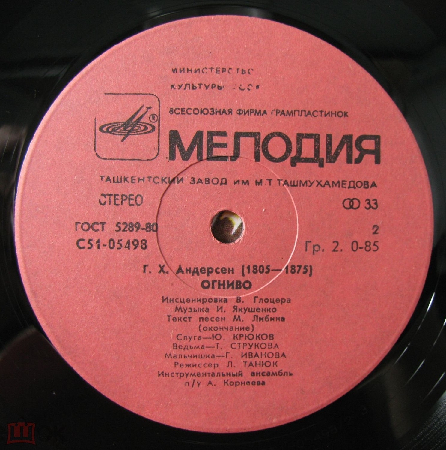 Г. Х. Андерсен. Огниво