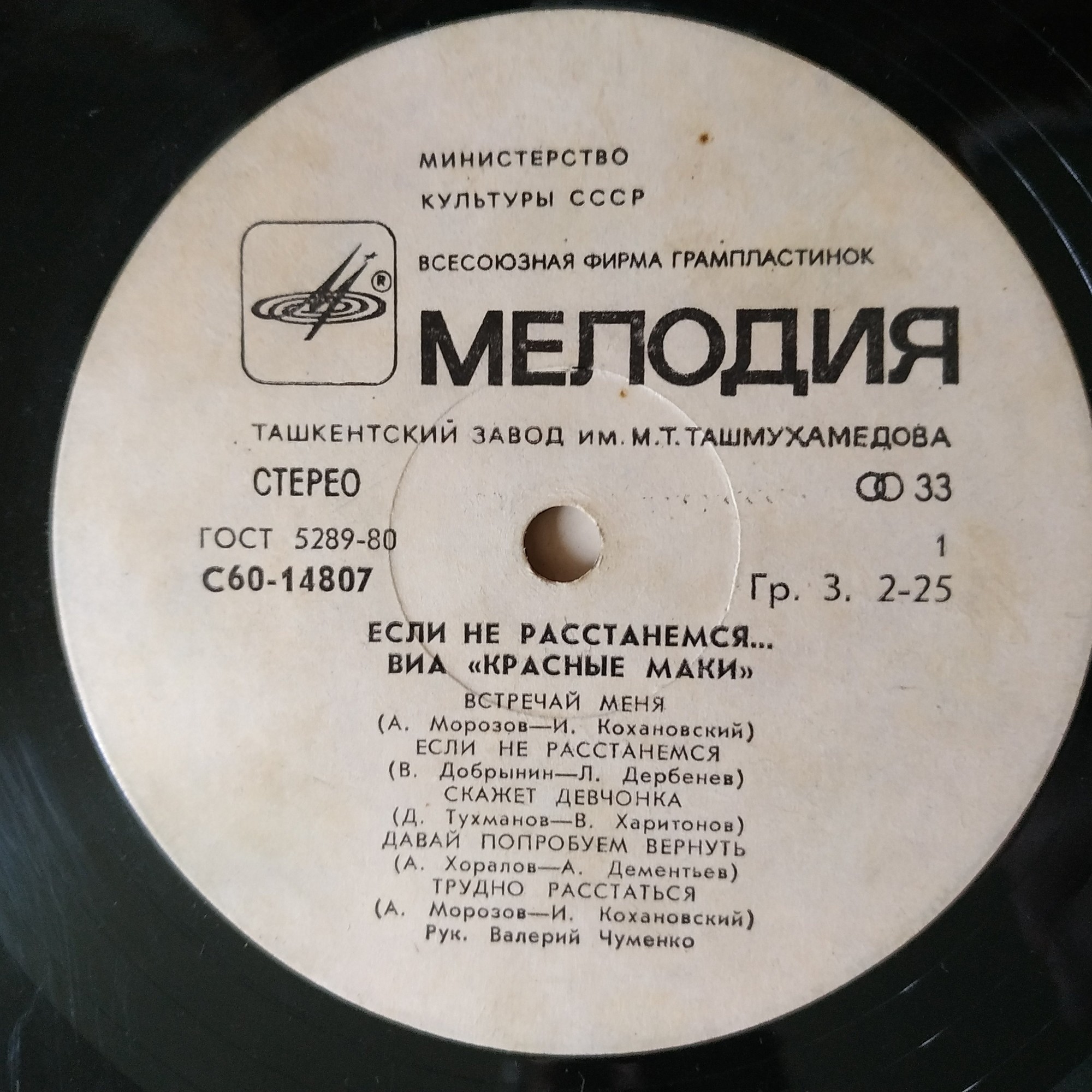 ВИА "Красные маки". Если не расстанемся…