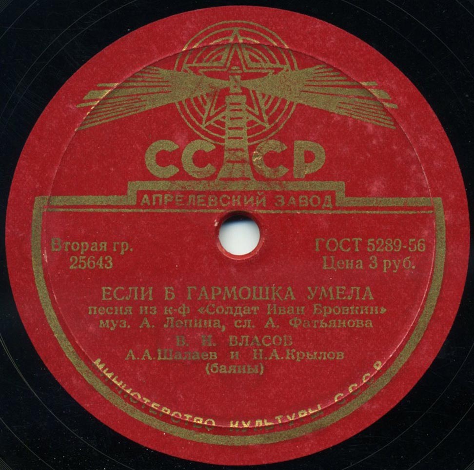 Песни из к-ф "Солдат Иван Бровкин"