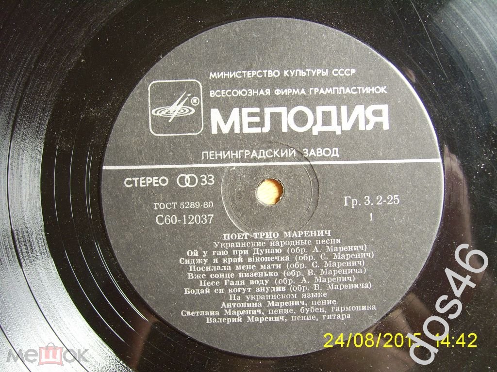 Поет трио Маренич