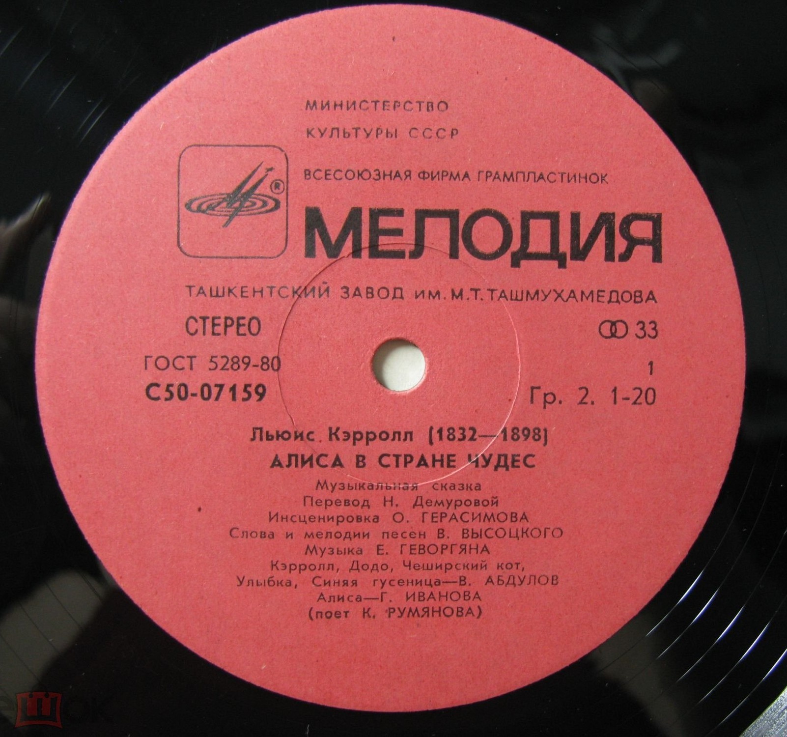 Алиса в стране чудес