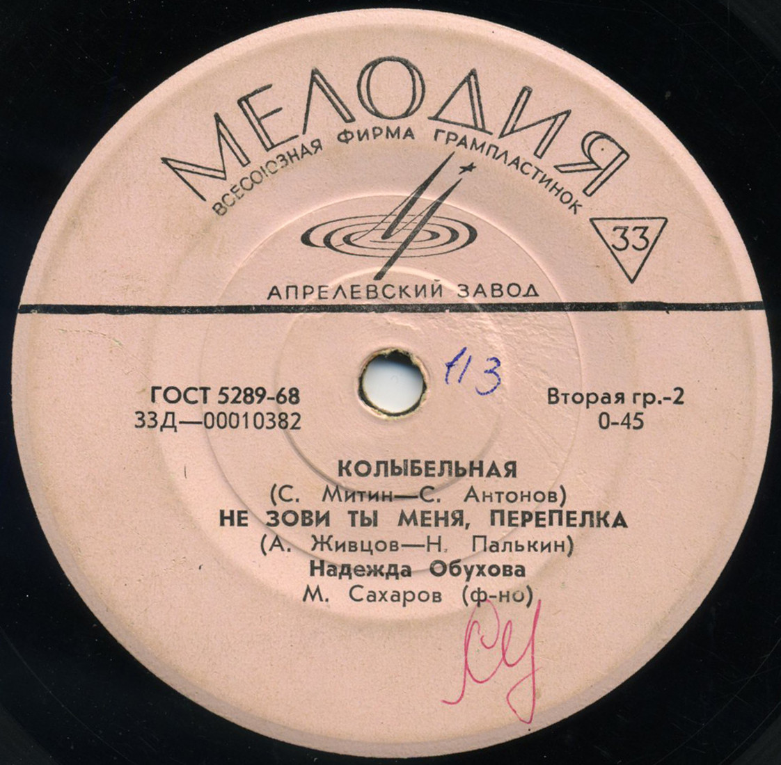 ОБУХОВА Надежда