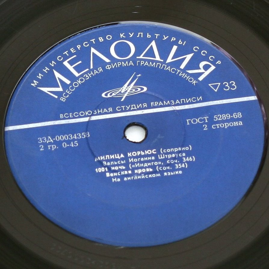 Милица Корьюс (сопрано) — Вальсы Иоганна Штрауса