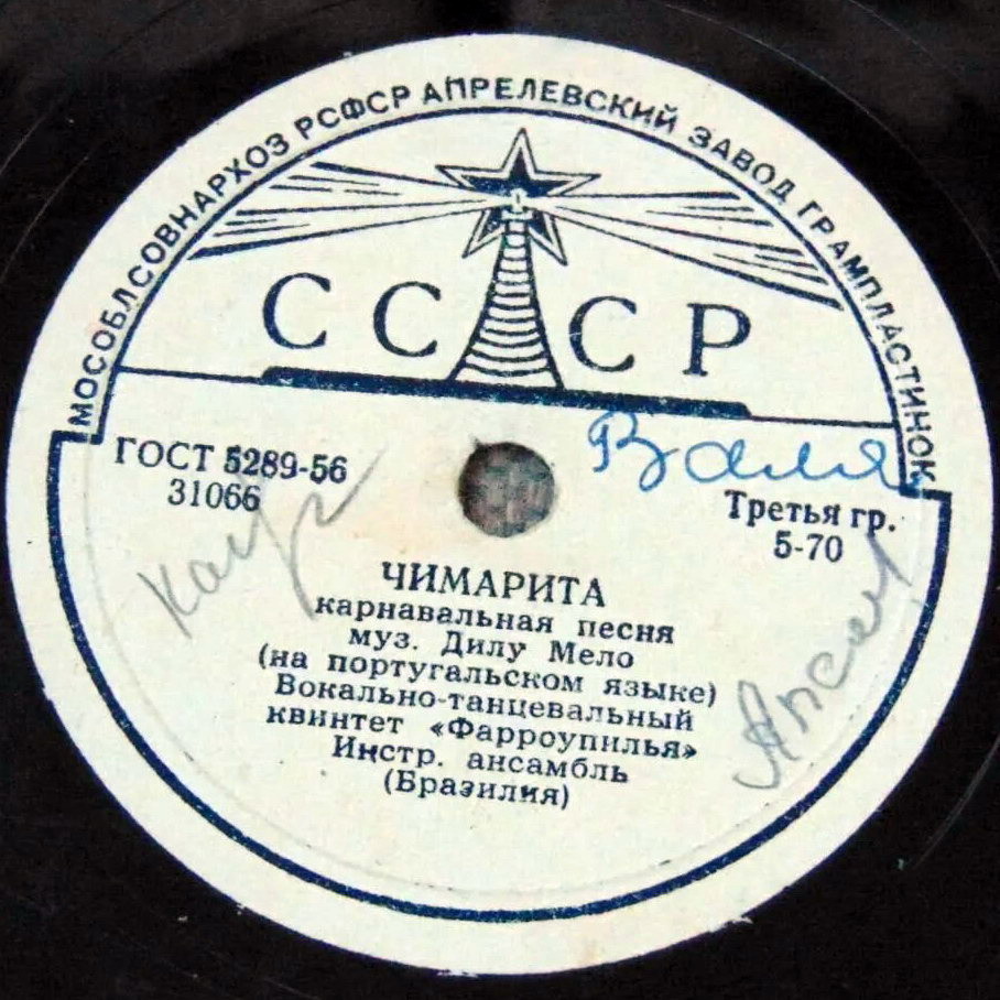 Вокально-танцевальный квинтет «Фарроупилья»