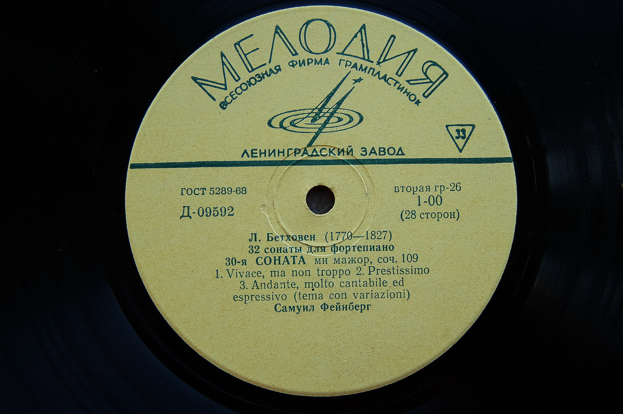 Л. Бетховен. 32 сонаты для фортепиано