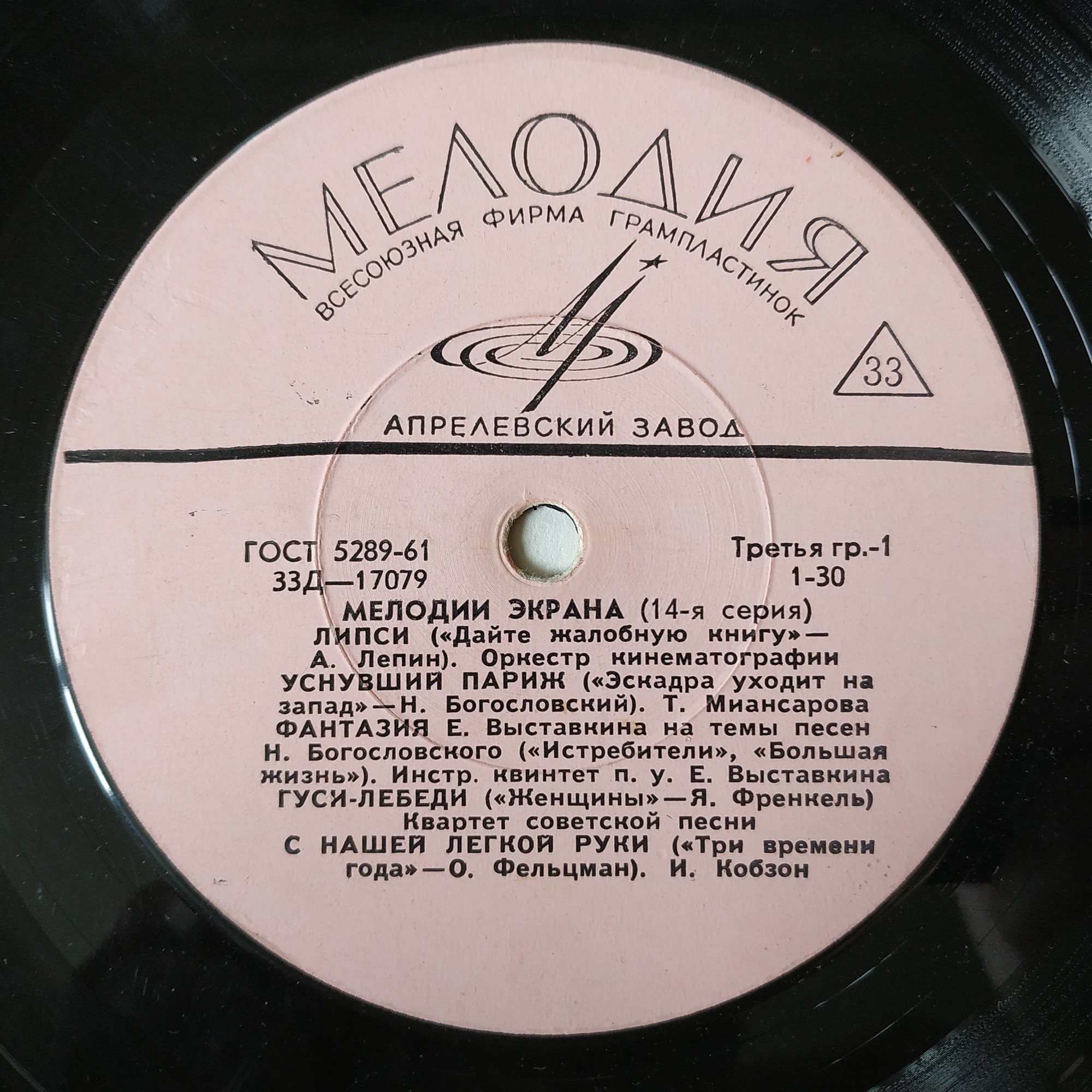 Мелодии экрана (14 серия)