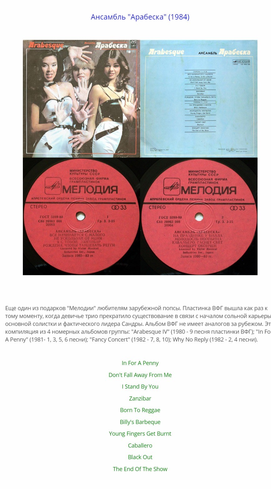 Ансамбль "Арабеска"