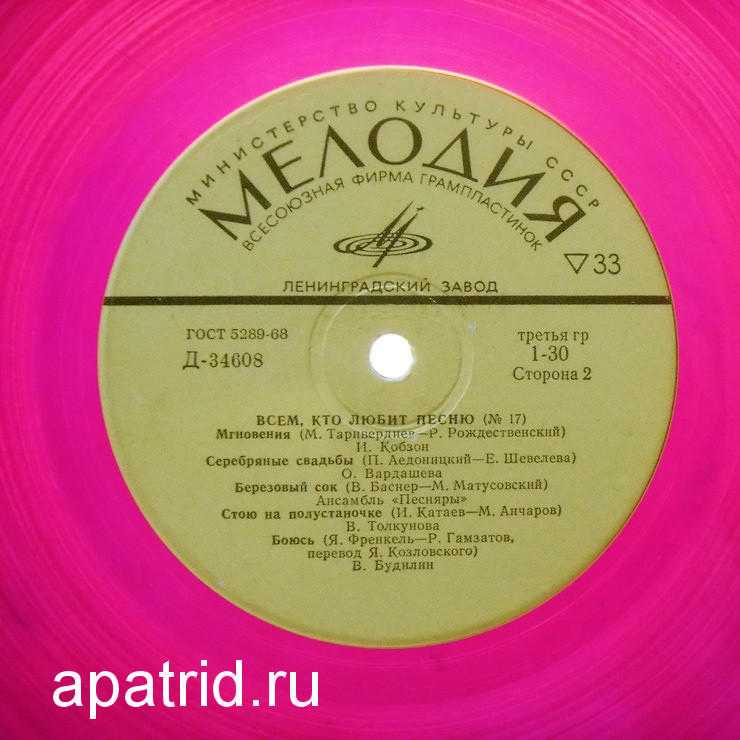 Всем, кто любит песню (№ 17)