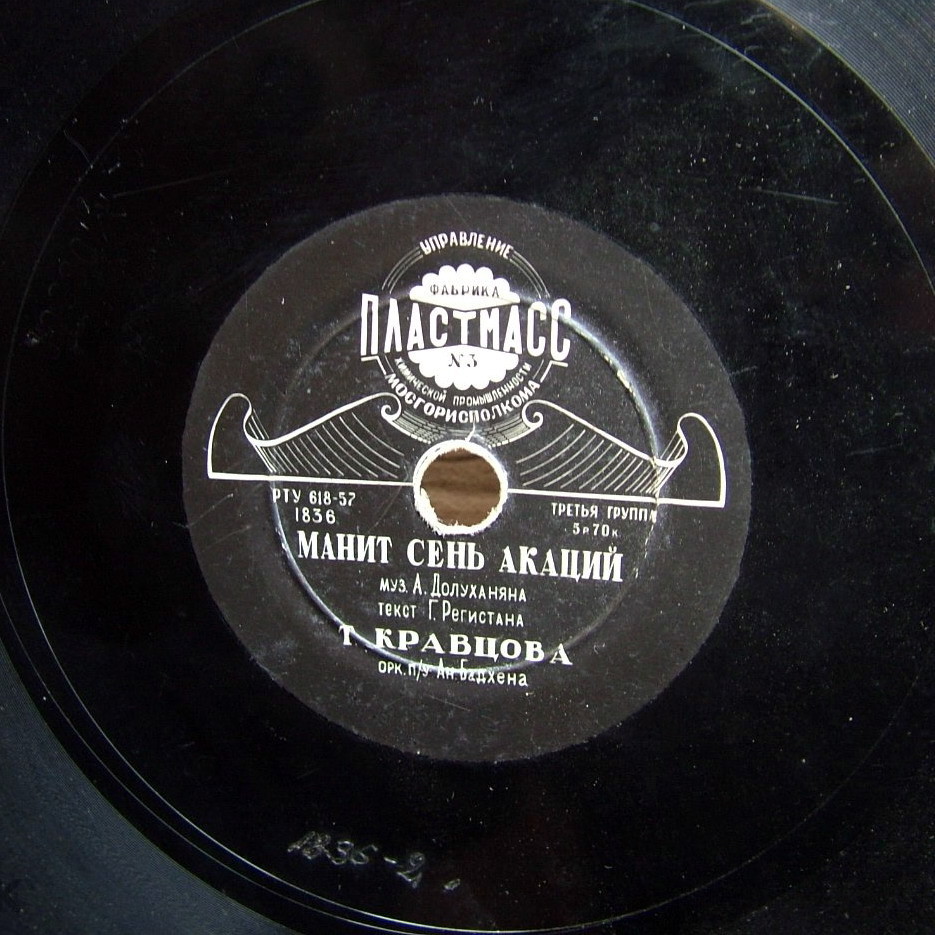 Ким Рыжов — Парень с Петроградской стороны // Т. Кравцова — Манит сень акаций