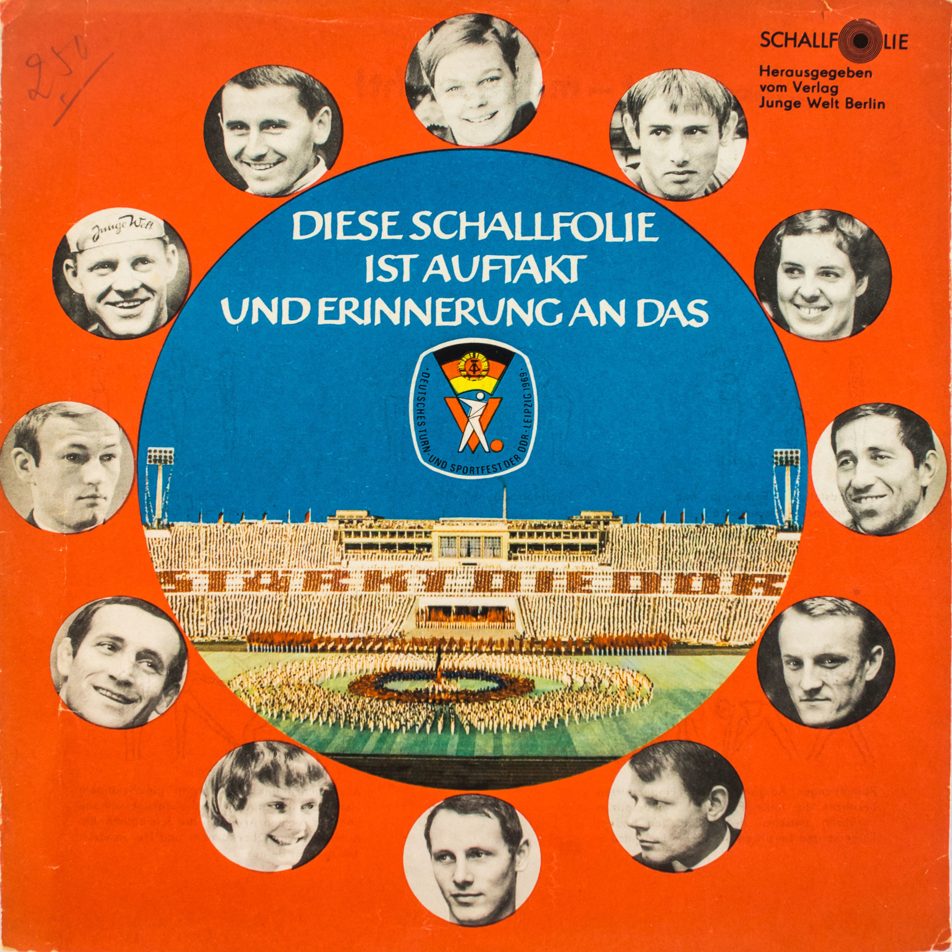 Diese Schallfolie Ist Auftakt Und Erinnerung An Das V. Deutsche Turn - Und Sportfest Der DDR - Leipzig 1969