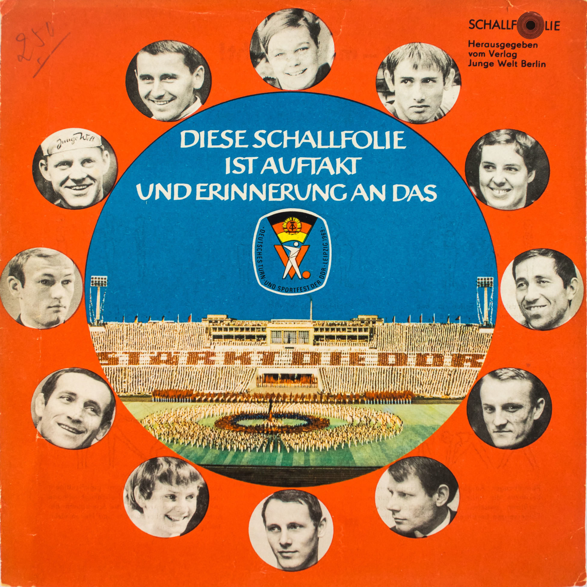 Diese Schallfolie Ist Auftakt Und Erinnerung An Das V. Deutsche Turn - Und Sportfest Der DDR - Leipzig 1969