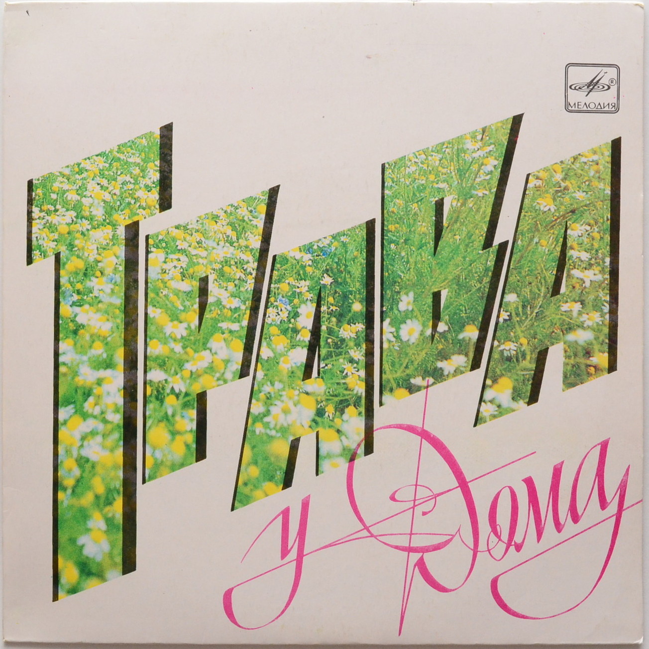 Трава у дома