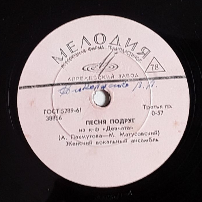 Песни из к/ф "Девчата"