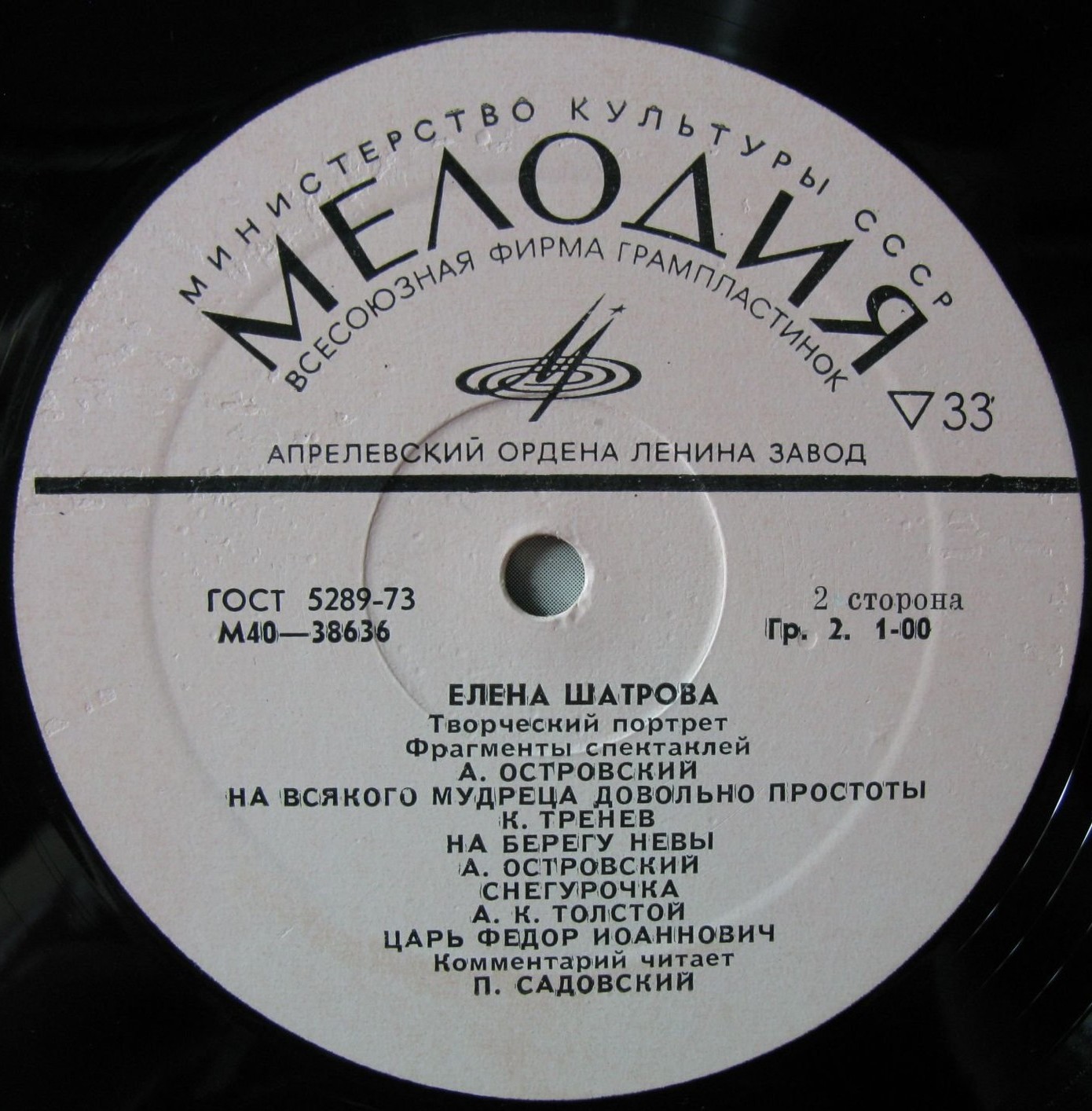 Елена ШАТРОВА. Творческий портрет