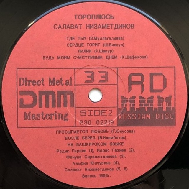Салават Низаметдинов. "Тороплюсь"