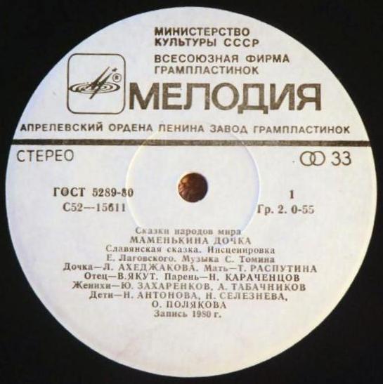 Маменькина дочка (славянская сказка)