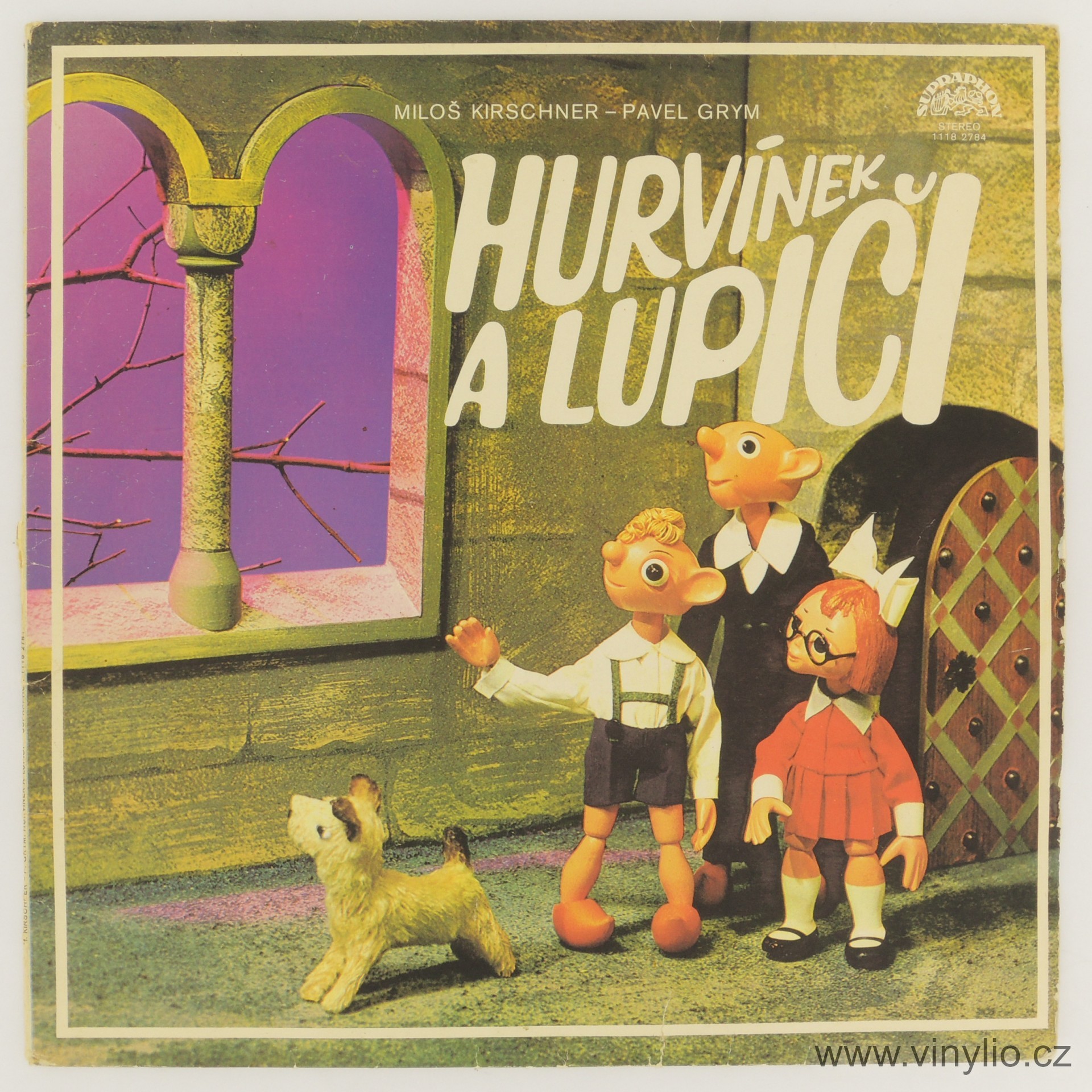 Miloš Kirschner, Pavel Grym ‎– Hurvínek A Lupiči  [по заказу чешской фирмы SUPRAPHON 1118 2784]