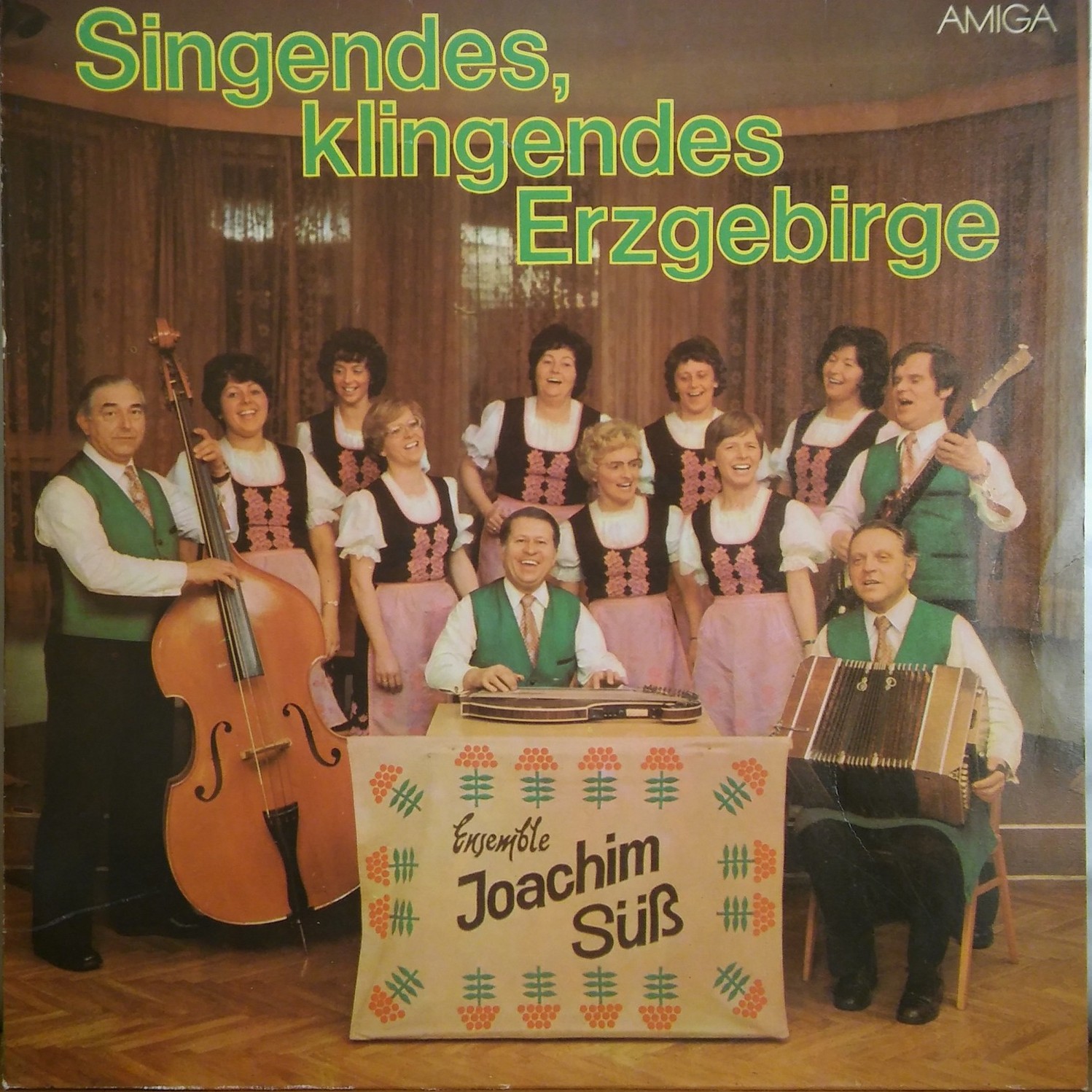 Joachim Süß Und Sein Ensemble. Singendes, Klingendes Erzgebirge [по заказу немецкой фирмы AMIGA 8 45 179]