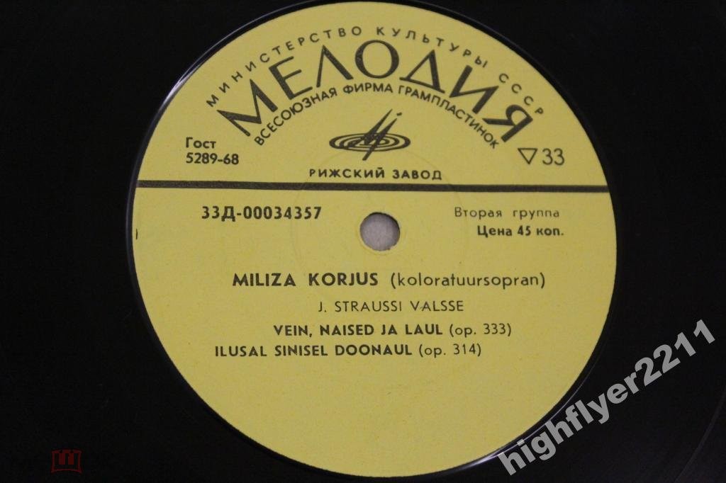 Милица Корьюс (сопрано) — Вальсы Иоганна Штрауса