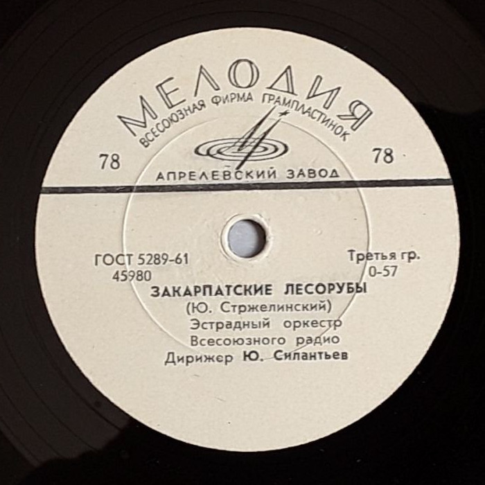Эстрадный оркестр Всесоюзного радио, дирижер Ю. Силантьев