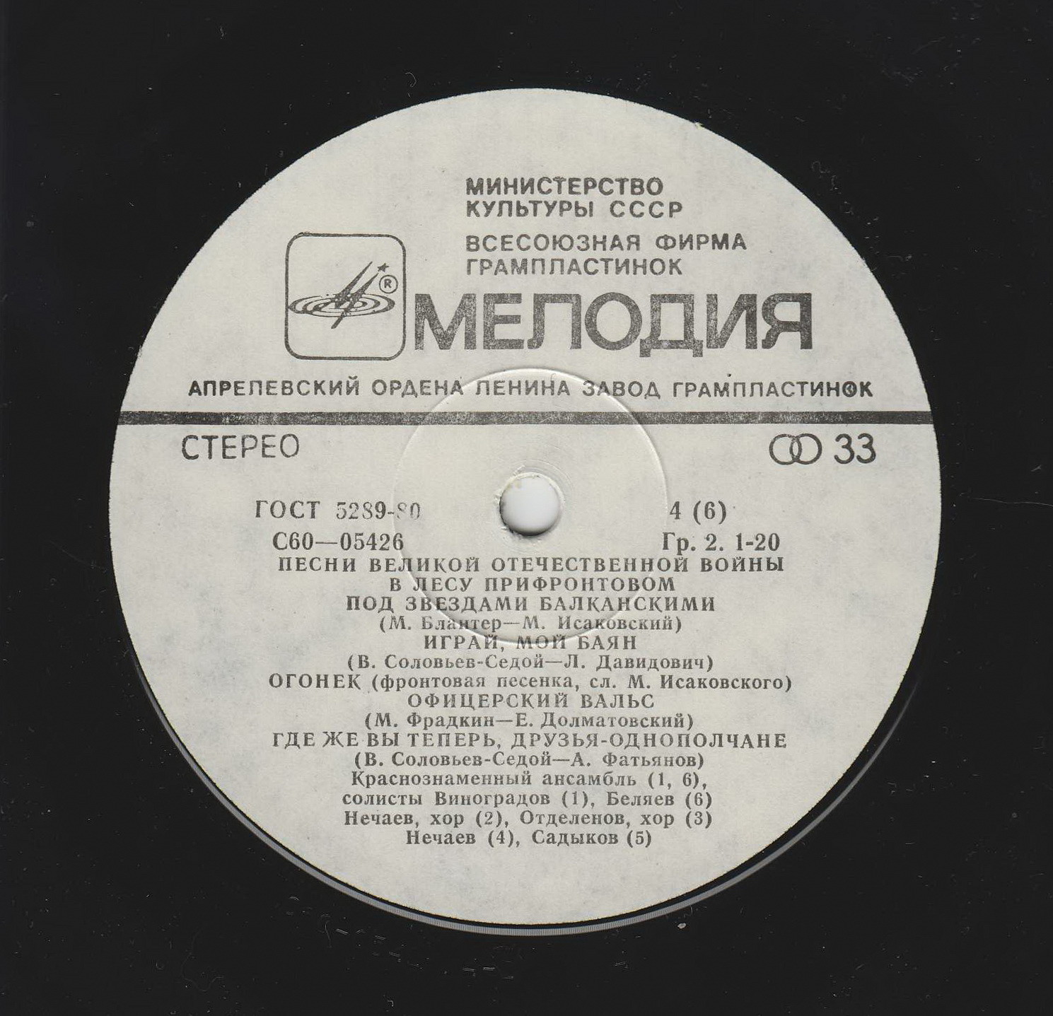 Песни Великой Отечественной войны