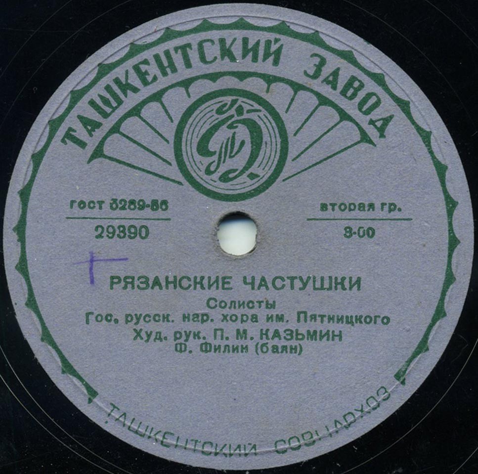 Солисты Гос. русского нар. хора им. Пятницкого