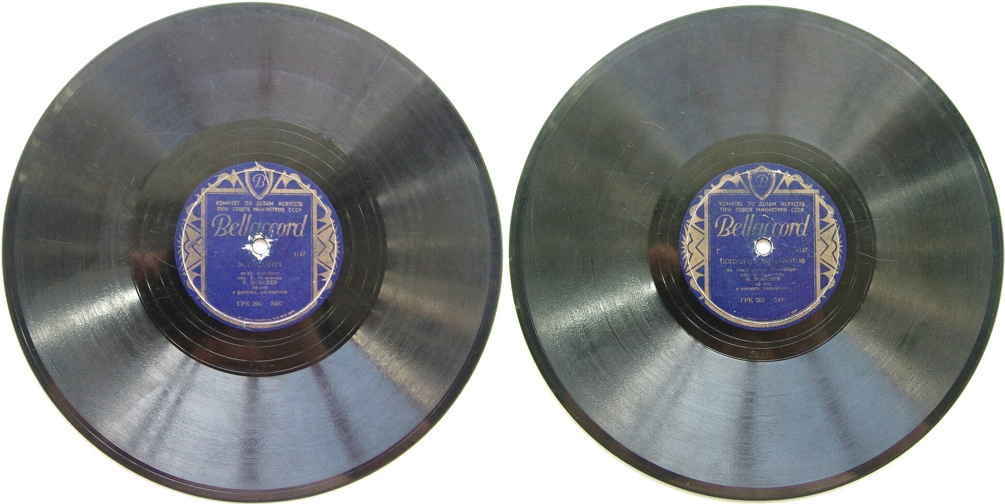 Б. Моисеев — Эстреллита / Попурри фокстротов