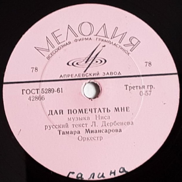 Тамара Миансарова