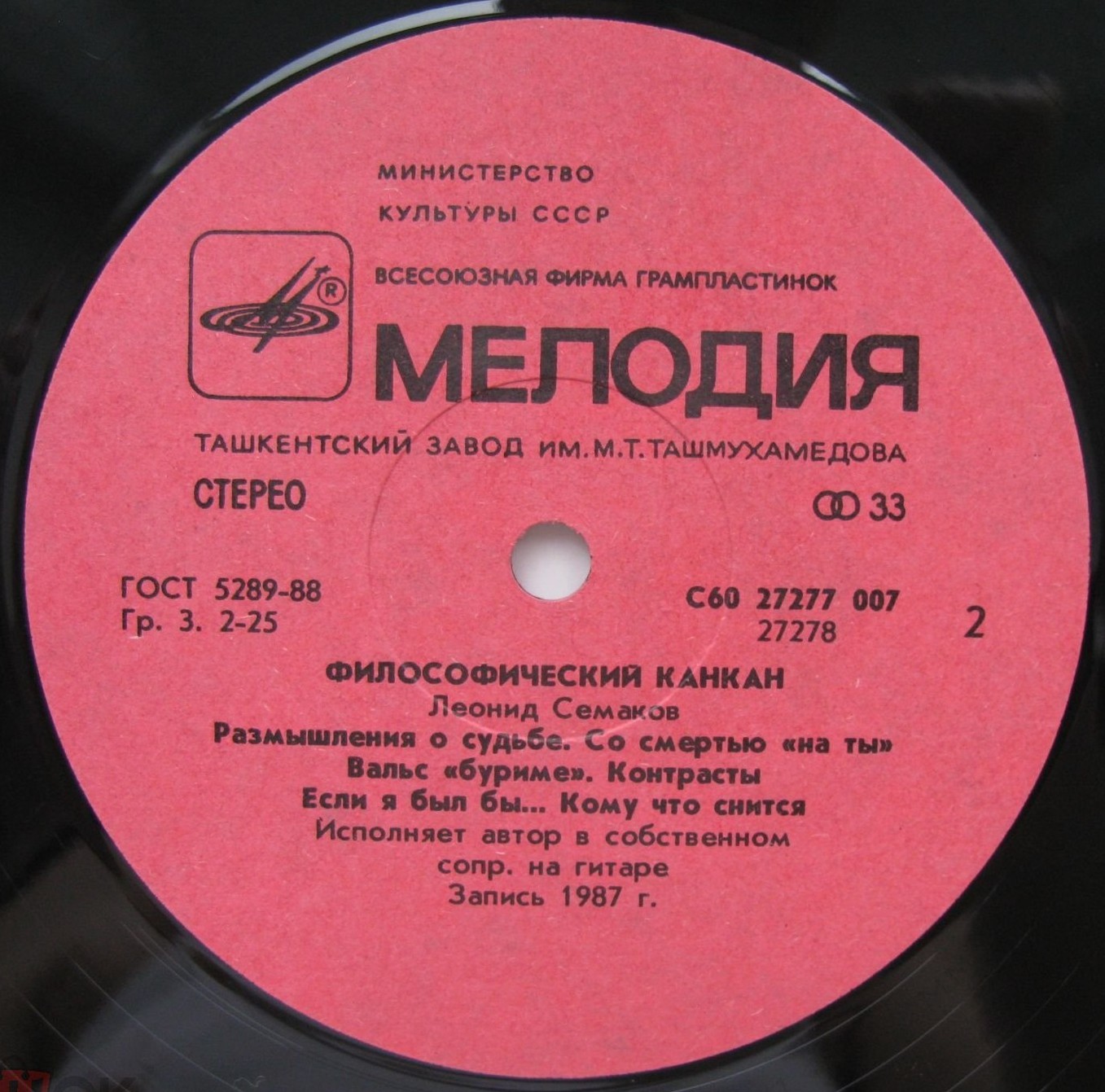 Леонид СЕМАКОВ. «Философический канкан»