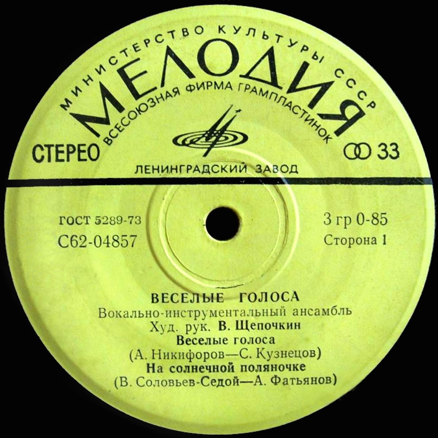 ВИА «Веселые голоса»