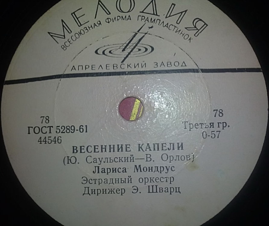Лариса Мондрус — Неужели это мне одной / Весенние капели