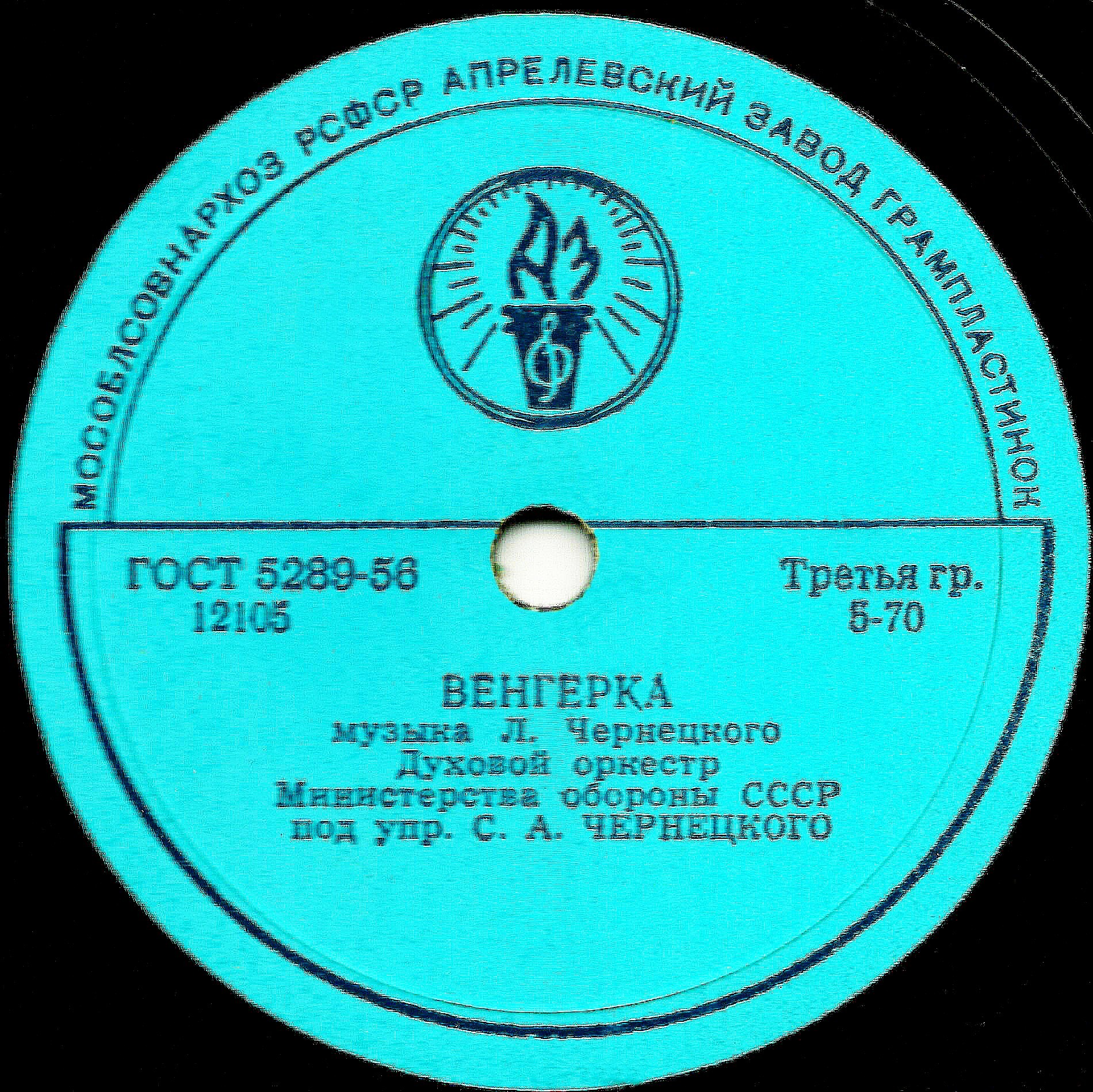 Оркестр НКО СССР п/у С. А. Чернецкого - Венгерка / Матлот