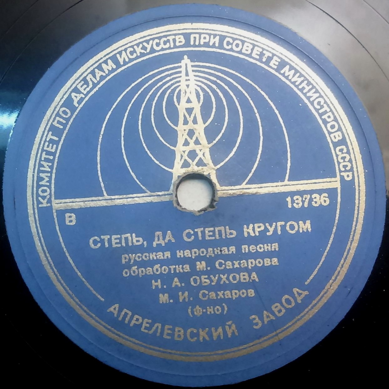 Н. Обухова — Степь да степь кругом