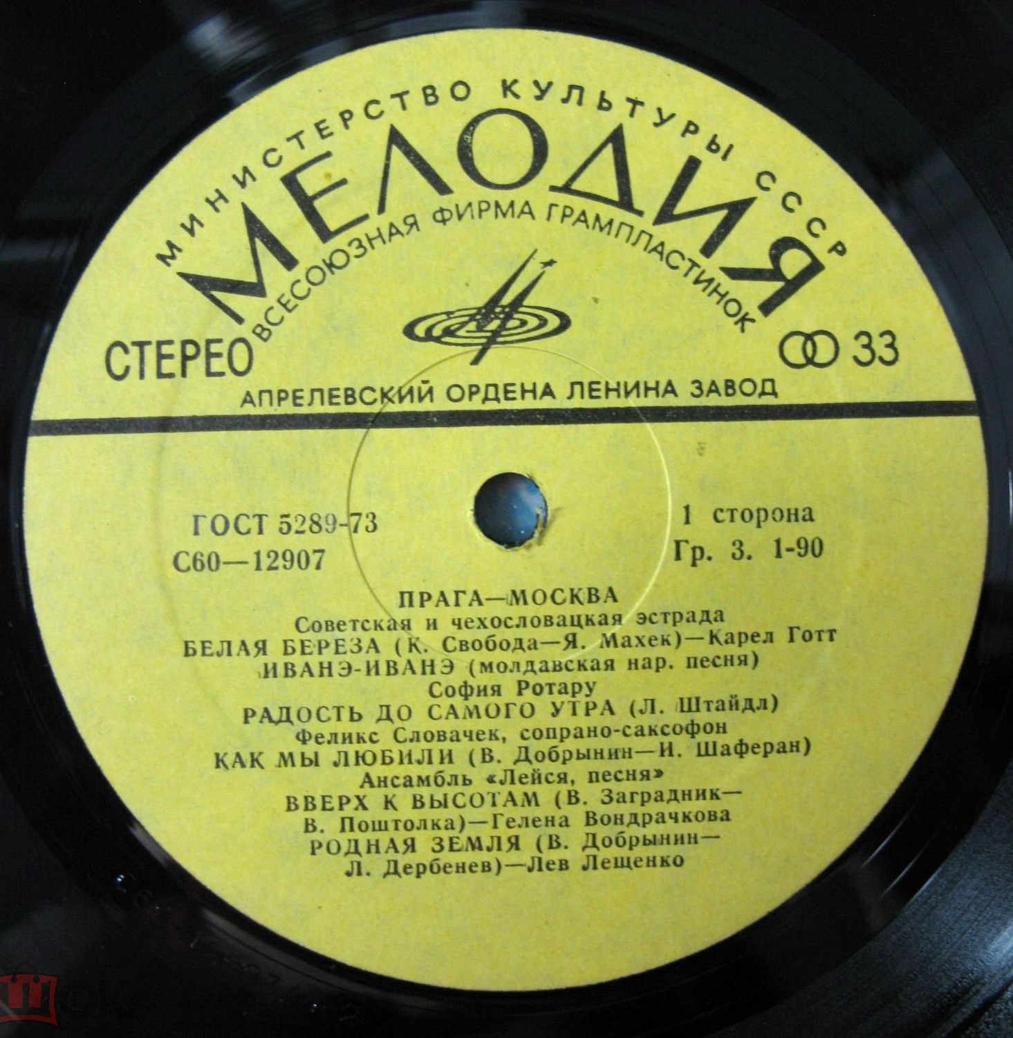 Прага – Москва. Советская и чехословацкая эстрада