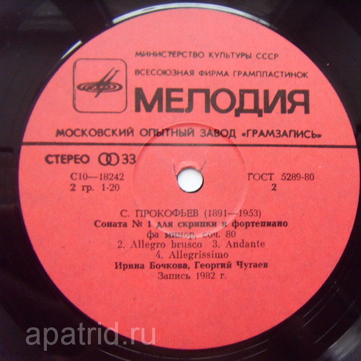 Ирина БОЧКОВА (скрипка)