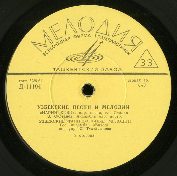 Узбекские песни и мелодии