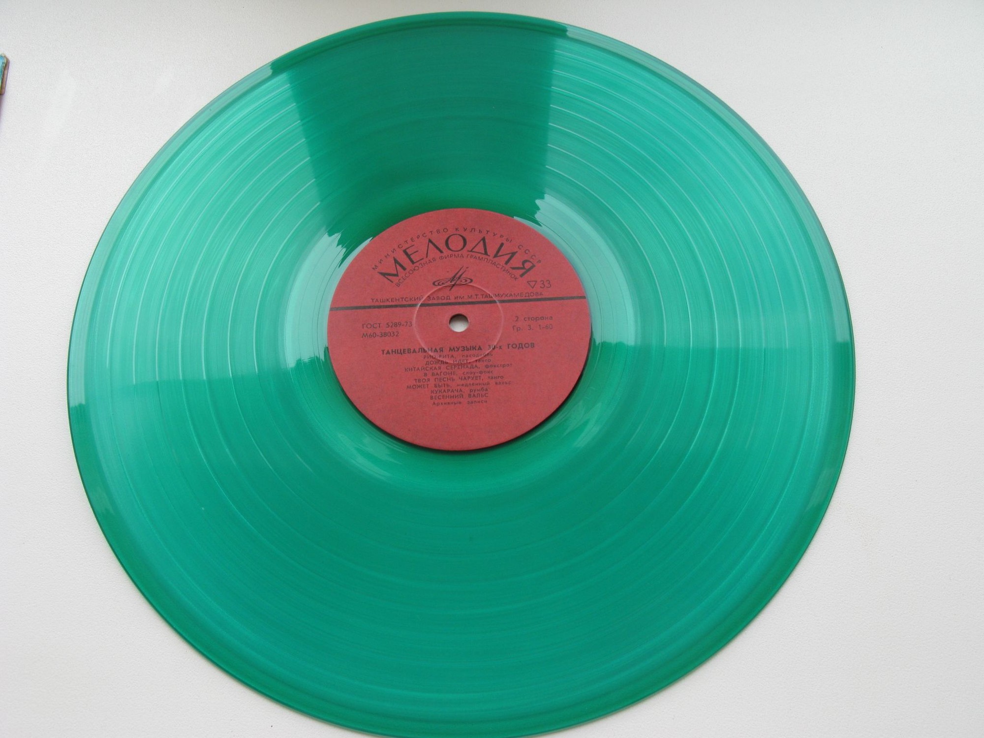 Танцевальная музыка 30-х годов