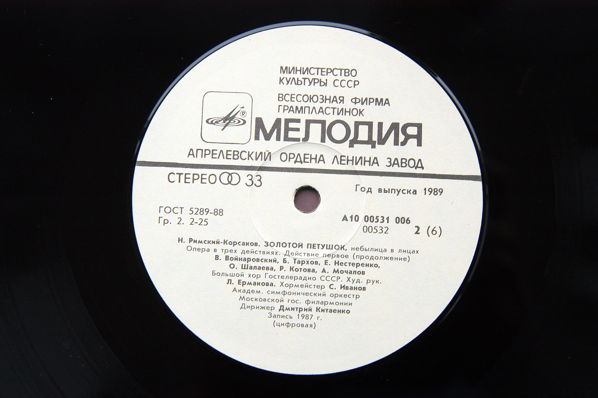 Н. РИМСКИЙ-КОРСАКОВ (1844-1908): «Золотой петушок» (небылица в лицах), опера в трех действиях.