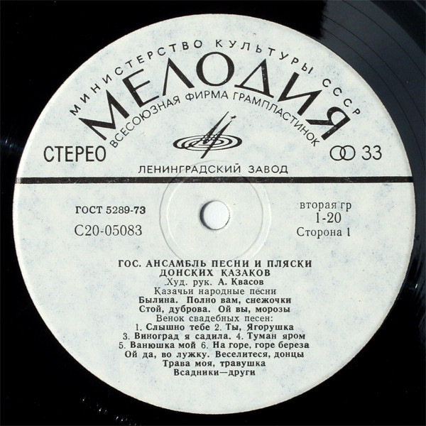 ДОНСКОЙ СУВЕНИР. Государственный ансамбль песни и пляски донских казаков